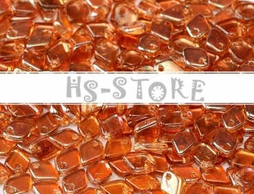 Dragon Scale Beads 1,5x5 Crystal Apricot Medium 8 gr.