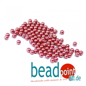 Pearl Shell 3 mm Cranberry  150 St