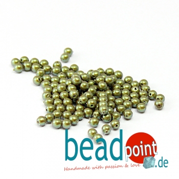 Pearl Shell 3 mm Moss  150 St