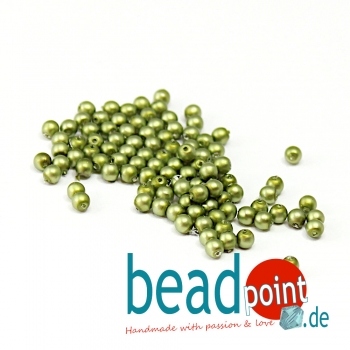 Matted 3 mm Spring Bud Satin  150 St