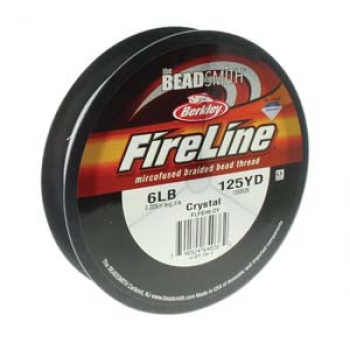 Fireline 6LB .006 0,15mm CRYSTAL  125 Yrd