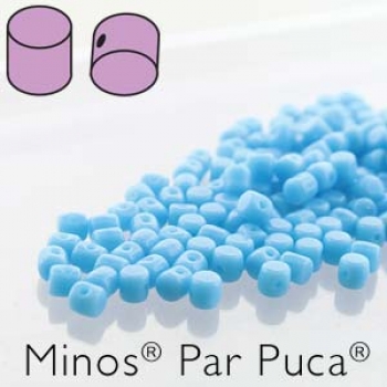 Minos 2,5x3mm opaque turquoise 7gr