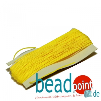 Nylon Band 0,4mm, yellow, 10m, 543