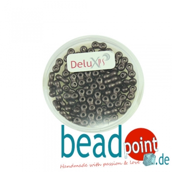 Infinity Beads DeluXes dunkelbraun 3x6 mm ca. 70 St. = 5,5 g