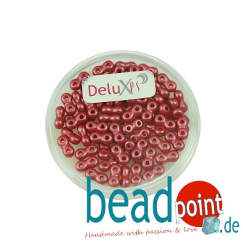 Infinity Beads DeluXes rot 3x6 mm ca.1000 St = 80 gr.