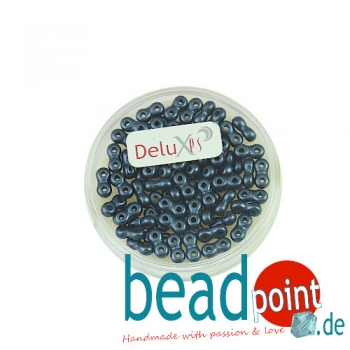 Infinity Beads DeluXes montanblau 3x6 mm ca. 70 St. = 5,5 gr