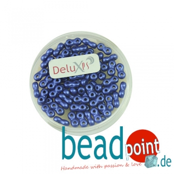 Infinity Beads DeluXes dunkelblau 3x6 mm ca. 70 St. = 5,5 gr