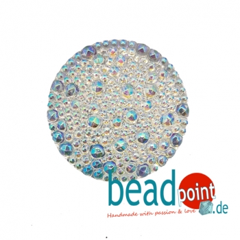 Bubble Cabochon kristall AB CAL 22mm