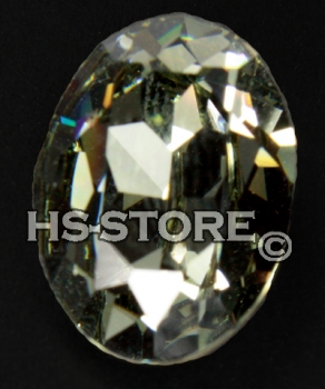 Swa 4120 Oval Black Diamond 18x13mm 1 Stück
