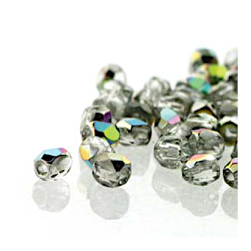 True 2mm Round Fire Polished Beads