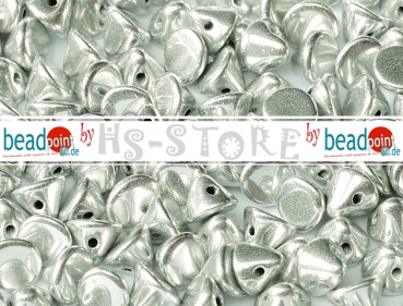 Button Beads 4mm Crystal Labrador Full 70 Stk