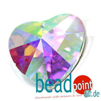 Delara Crystal Herz Pendant 6870 F 28 Crystal AB 1 Stk