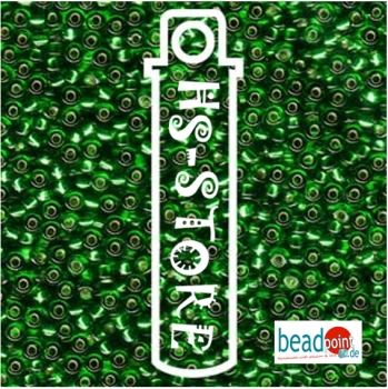 11/0 SILVER LINED GREEN