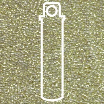 Seedbead 15/0 Miyuki sprkl peridot lnd cryst 8,2gr.