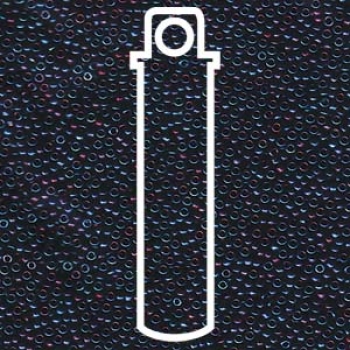 Seedbead 15/0 Miyuki met. blue iris. 8,2gr.