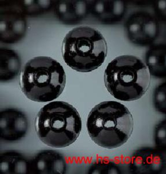 Holzperlen schwarz