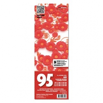3D Flowers quilling kit small-Red/Orange 95 St. Paper St../Pcs 115/120g