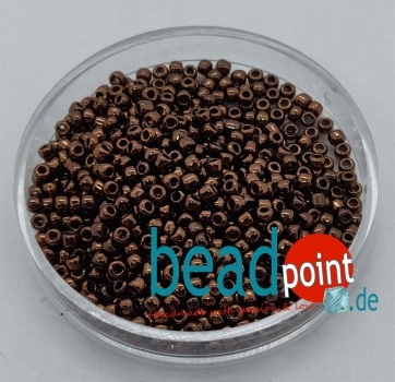 Matsuno Seedbeads 15/0 Copper Metallic #924 7,5 gr.