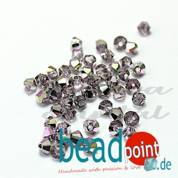 Delara MC Bead Bicone Light Rose Sakura 3mm 50 Stück