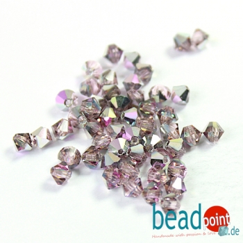 Delara MC Bead Bicone Light Rose Sakura 4mm 50 Stück