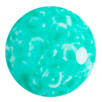 Cabochon 25mm PAR PUCA® MILKY GREEN TURQUOISE 1 Stk