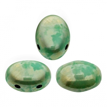 SAMOS® PAR PUCA® OPAQUE GREEN TURQUOISE PICASSO 10gr