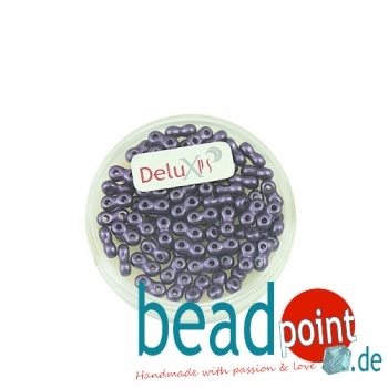 Infinity Beads DeluXes dunkellila 3x6 mm ca. 70 St. = 5,5 gr