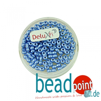 Infinity Beads DeluXes mittelblalu 3x6 mm ca. 70 St. = 5,5 g