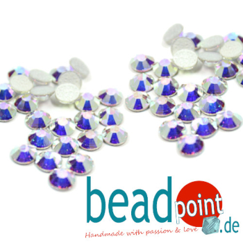 Hotfix Rose Maxima 438 SS6 2mm crystal AB HF 50 Stück