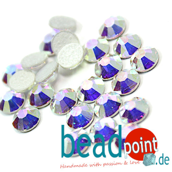 Hotfix Rose Maxima 438 SS20 4,7mm crystal AB HF 25 Stück