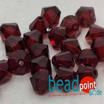 MC Bead 451 Bicone 6mm vivid Siam 25 Stück