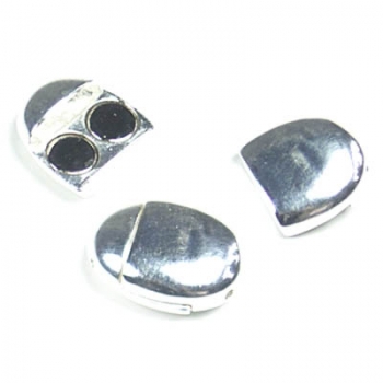 Magnetverschluss oval 11/15 925 Silber
