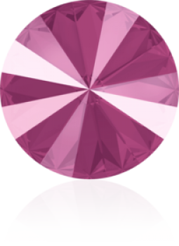 Swa Rivoli  Crystal Peony Pink S F 14 mm 5 Stück