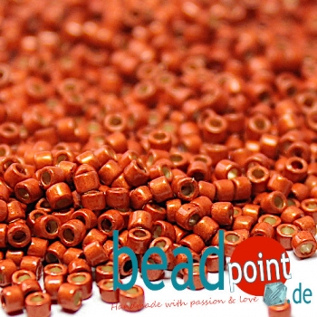 TOHO Treasure 11/0 PermaFinish Galv. Mat Saffron #PF562F 3gr