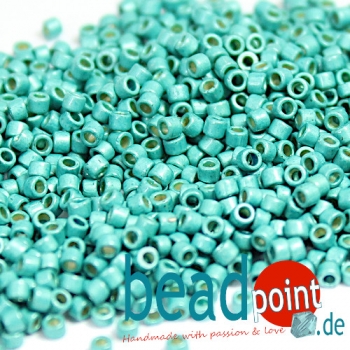 TOHO Treasure 11/0 PermaFinish Galv Mat Teal #PF569F 3gr