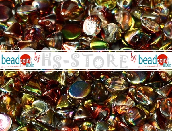 Button Beads 4mm Crystal Magic Apple 70 Stk