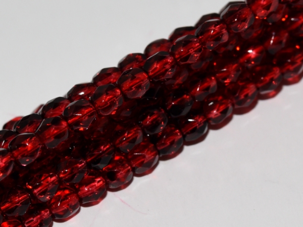 Fire polished 4mm Crystal 64989 100 Stück