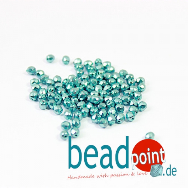 Fire polished 4mm Heavy Metal Comet 100 St