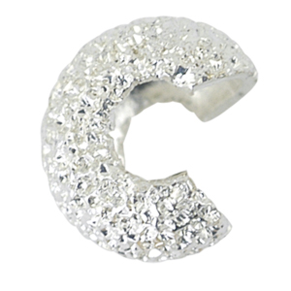 CRIMPCOVER 4MM SPARKL SP 10 PCS