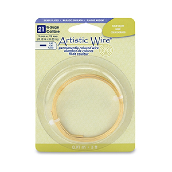 21 GA Flat 3x.75mm GC 3FT