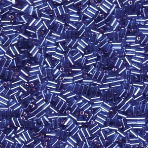 Bugle/Stäbchen 3mm 10gr S/L sapphire