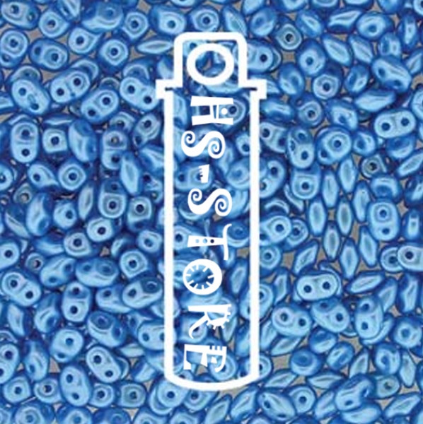 MINIDUO 2X4MM PASTEL TURQUOISE-APPX 8GM/TB