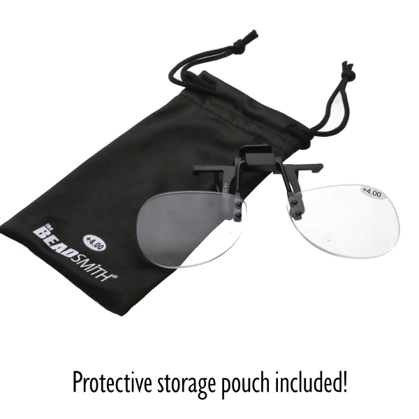 CLIP ON Lupe MAGNIFIER +4.0