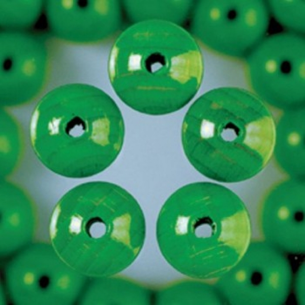 Holzperlen 10 mm 53 Stk apfel