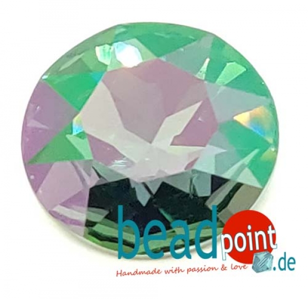 Swarovski 1201 Aquamarine Purple Haze 27mm 1 Stück