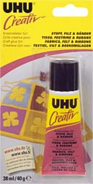 Uhu Creativ Stoff + Filz 38ml