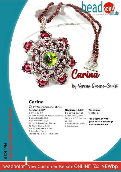 Anleitung Carina englisch