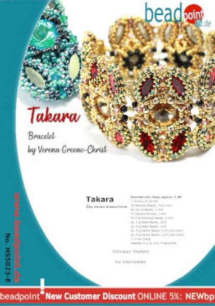 Pattern Braclet "Takara" english