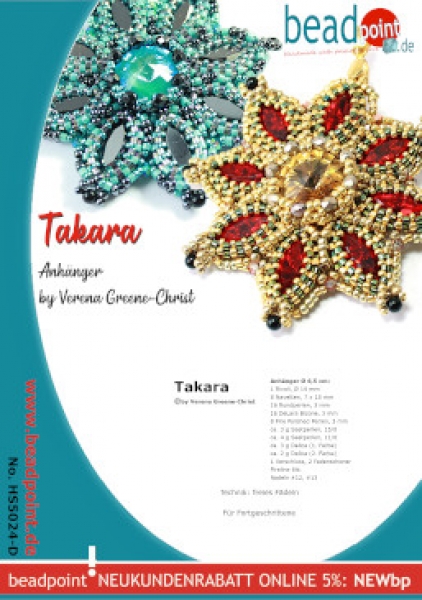 Anleitung Anhänger "Takara" deutsch