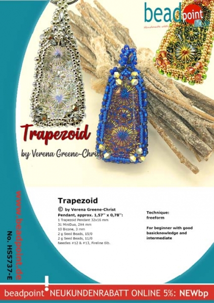 Anleitung "Trapez" englisch